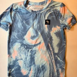 A&F kids Tie-dye boys active tshirt, sz 5/6
